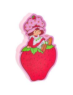 Señal de Pared MDF Glitter Fresa Shortcake Silver Buffalo