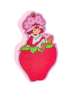 Señal de Pared MDF Glitter Fresa Shortcake Silver Buffalo 2