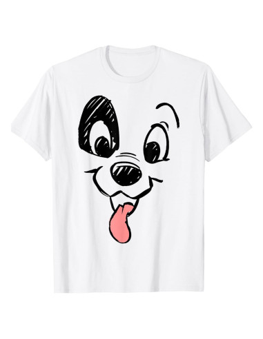 Camiseta Disfraz Cachorro 101 Dálmatas Disney Unisex