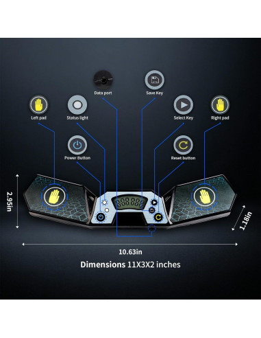 Temporizador Digital Henbada para Cubos de Velocidad - Precisión Milisegundos