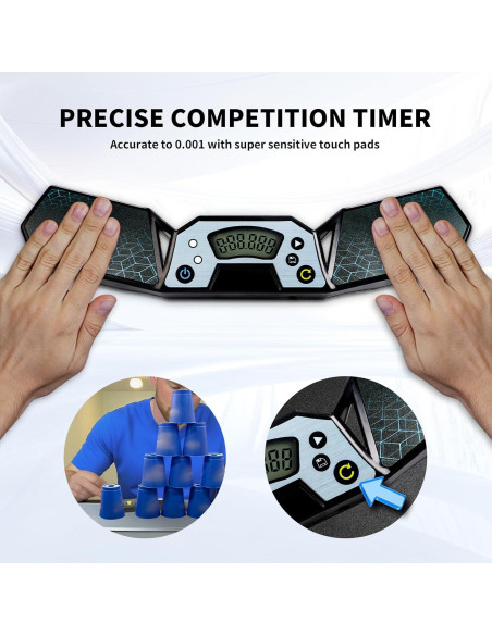 Temporizador Digital Henbada para Cubos de Velocidad - Precisión Milisegundos