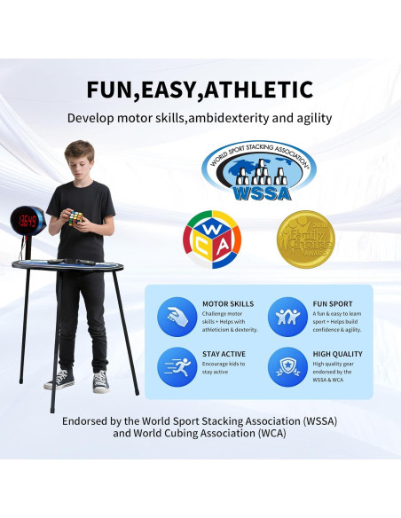 Temporizador Digital Henbada para Cubos de Velocidad - Precisión Milisegundos