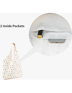 Bolsa de Lona REDSINDA Plegable Gran Capacidad 40x34 cm 2