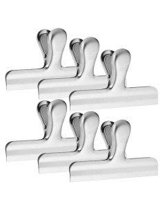 Clips de Acero Inoxidable YuCool - 6 Piezas 12 cm