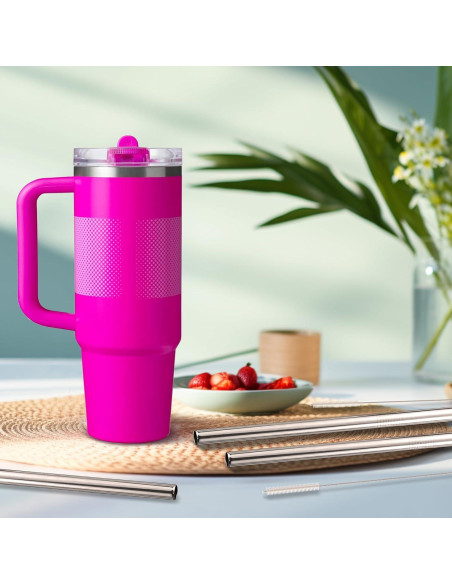 Paquete de 4 Pajillas de Acero Inoxidable LSAUVWN 30oz