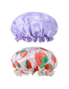 Gorras de Ducha para Niños TIESOME 2 PCS Impermeables