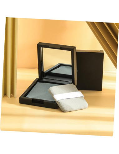 Papel Absorbente de Aceite COOLHIYA con Puff y Espejo 100pcs