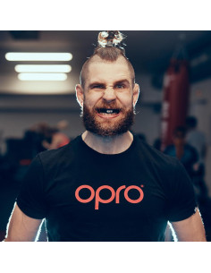 Protector Bucal OPRO Snap-Fit Juvenil Rosa + Correa y Estuche 2