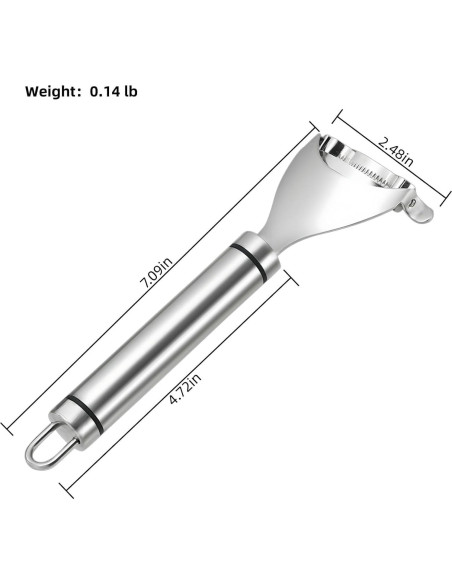 Juego de 2 Peladores y Desgajadoras de Maíz Achouray - Acero Inoxidable