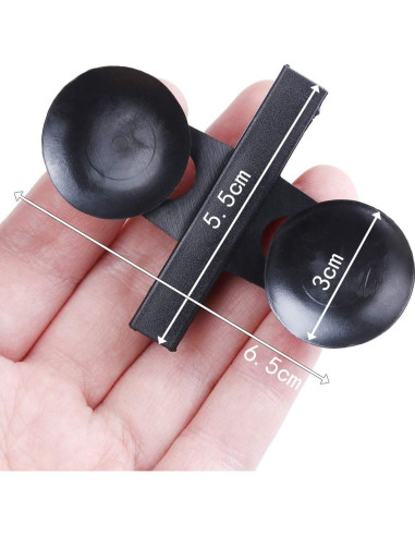 4 Divisores de Acuario Chnee con Clips de Succión - 30x15cm