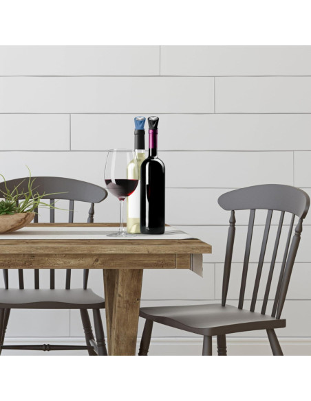 Set de 2 Tapones de Silicona OGGI para Botellas de Vino