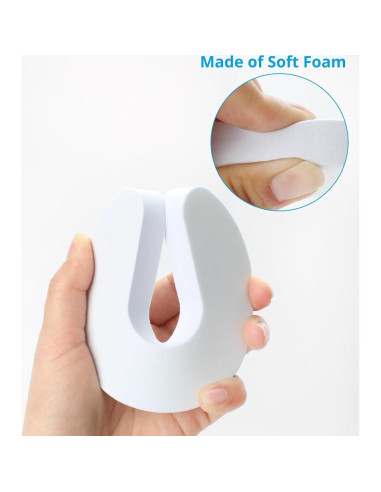 Protector de Puerta Jenbode - 4 Piezas Espuma Blanca Seguridad