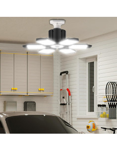 Bombilla LED Deformable 100W BRAINIAC con 6 Paneles Ajustables 2