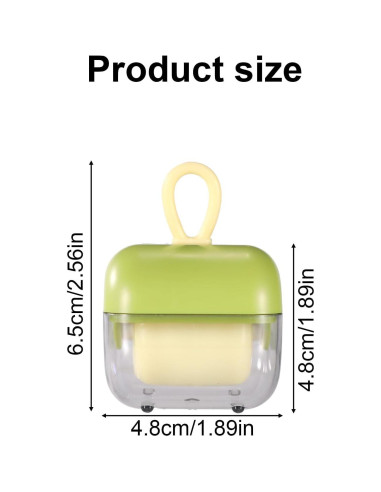 Mini rodillo quitapelusas Lyreh portátil reutilizable 6.5x4.8cm