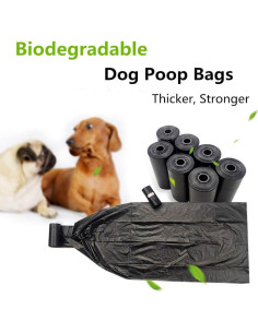 Bolsas Desechables para Excremento de Perro TYGONMUJO 120 Unidades 2