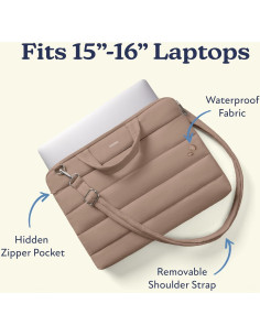 Funda para Laptop Vandel Latte 15-16" con Correa y Asa 2