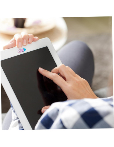 6 Piezas Cubierta Deslizante de Webcam OSALADI - Privacidad Aluminio