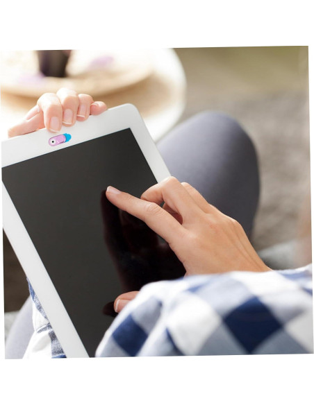 6 Piezas Cubierta Deslizante de Webcam OSALADI - Privacidad Aluminio