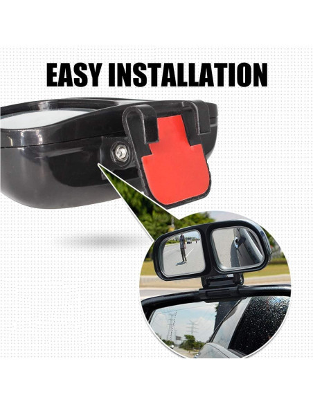 Espejo de Punto Ciego Ajustable YnGia Izquierdo 13x7.5cm