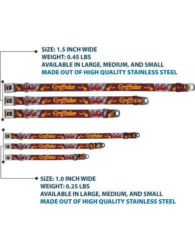 Collar para Perro Warner Bros. Gryffindor 38-61 cm