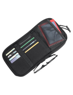 Organizador de Visera de Sol EXCELENTE ELITE SPANKER Negro