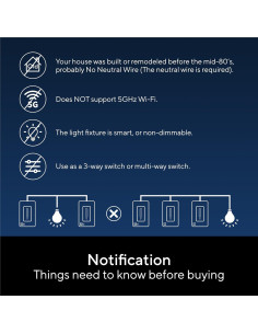 Interruptor Regulador Inteligente UTEC US01 WiFi 2.4GHz 2