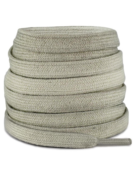 Cuerdas de Zapato de Algodón Envejecidas UamGlsob 120cm 8mm