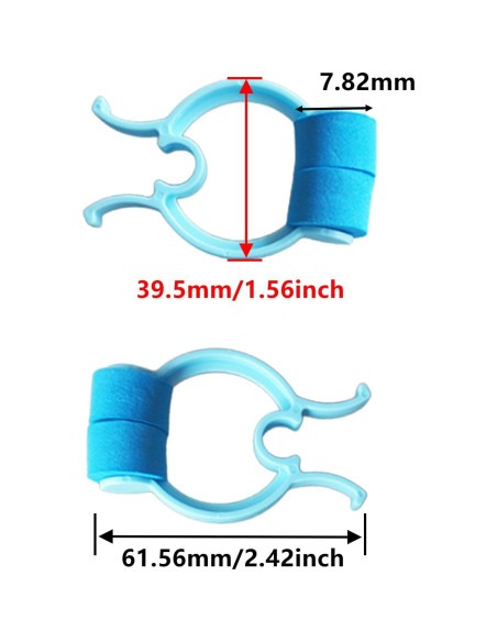20 Clips para la Nariz JLEivvi - Detener Sangrado Profesional
