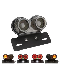 Luz Trasera Integrada 40W PerfecTech para Motocicleta Negra