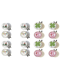 Marcadores de Pelotas de Golf Maitesite con Clips Magnéticos