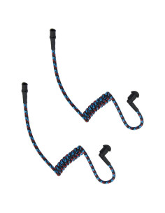 Tubo Acústico de Nylon Trenzado JUYODE para Auriculares - Colorido