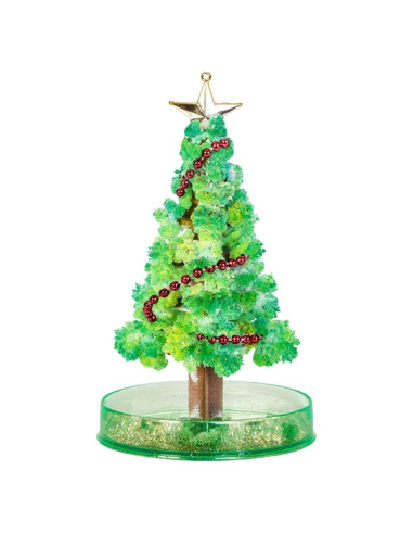 Árbol de Navidad Mágico Verde - Kit de Crecimiento de Cristales