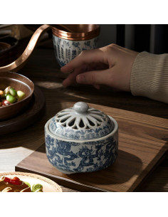 Conservador de Ajo Cerámica Wsmart con Tapa Transpirable 10cm 2