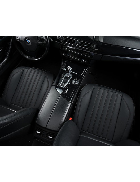 Funda de Asiento de Coche BWTJF Negra Universal 2 Piezas