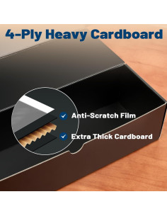 Caja de Almacenamiento de Cartas Fabmaker, Paquete de 8, 1000 Cartas 2