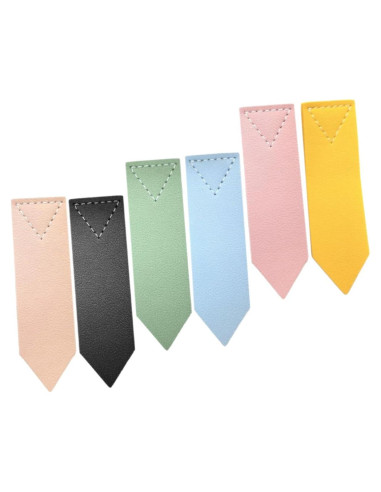 Marcadores de Página Pequeños Parliky 6 Pcs Coloridos PU