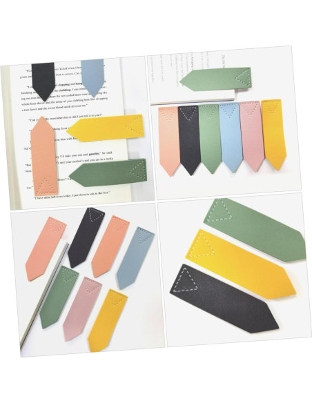 Marcadores de Página Pequeños Parliky 6 Pcs Coloridos PU