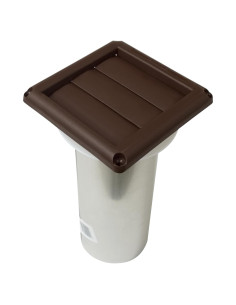 Ventilador Universal 10 cm Deflect-O con Rejilla Marrón SVHAB4