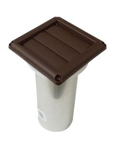 Ventilador Universal 10 cm Deflect-O con Rejilla Marrón SVHAB4 2