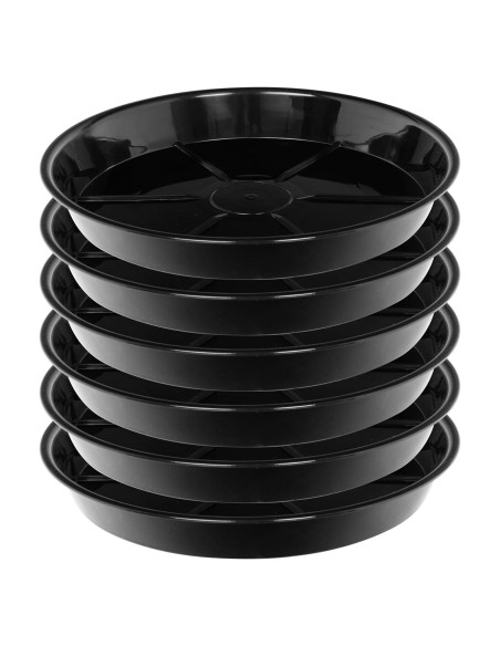 Plato para Plantas 10" NIMYAU - 6 Paquetes de Plástico