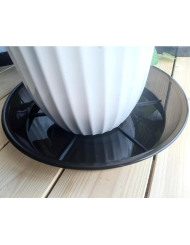 Plato para Plantas 10" NIMYAU - 6 Paquetes de Plástico