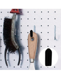 300 Tapas de Goma PVC Angoily para Ganchos de Tablero 2