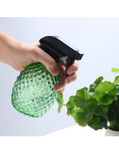Botella de Spray de Vidrio Verde LIFHUB 355 ml para Plantas 2