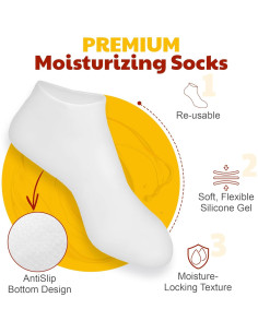 Calcetines Hidratantes The Foot Guru - Reparación Talones Secos 2