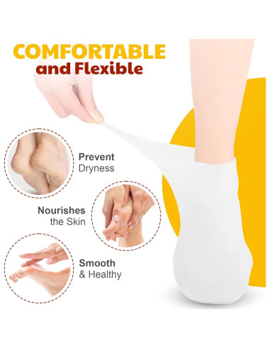 Calcetines Hidratantes The Foot Guru - Reparación Talones Secos