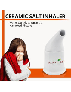 Sal Rosa del Himalaya Natural WBM 771g con Inhalador Cerámica 2