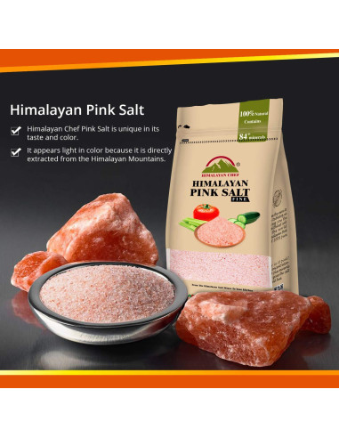 Sal Rosa del Himalaya Natural WBM 771g con Inhalador Cerámica