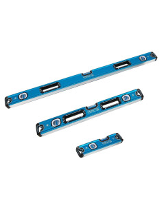 Juego de Nivel 3 Piezas GAOLLY - Aluminio Magnético 30-102 cm