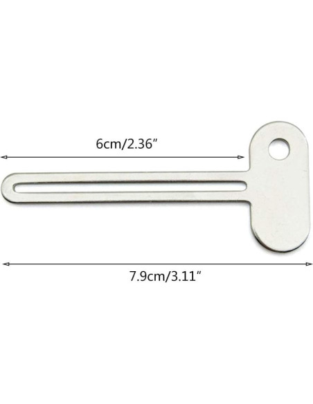 Exprimidor Manual de Pasta de Dientes Galepromot Acero Inoxidable