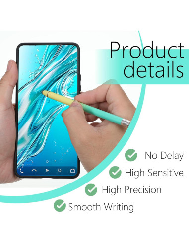 Juego de 6 Plumas Stylus IANFAN para Pantallas Táctiles
